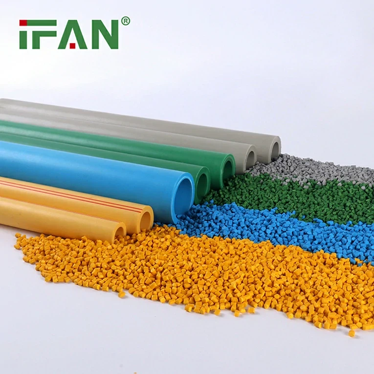 Plastik PPR sıhhi tesisat borusu