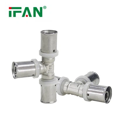 Doğrudan Satış GB-T 18992 Gümüş PEX Pres Bağlantı Parçası