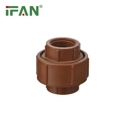 Sıcak Satış 1/2"-2" Kahverengi PPH Bağlantı Elemanı